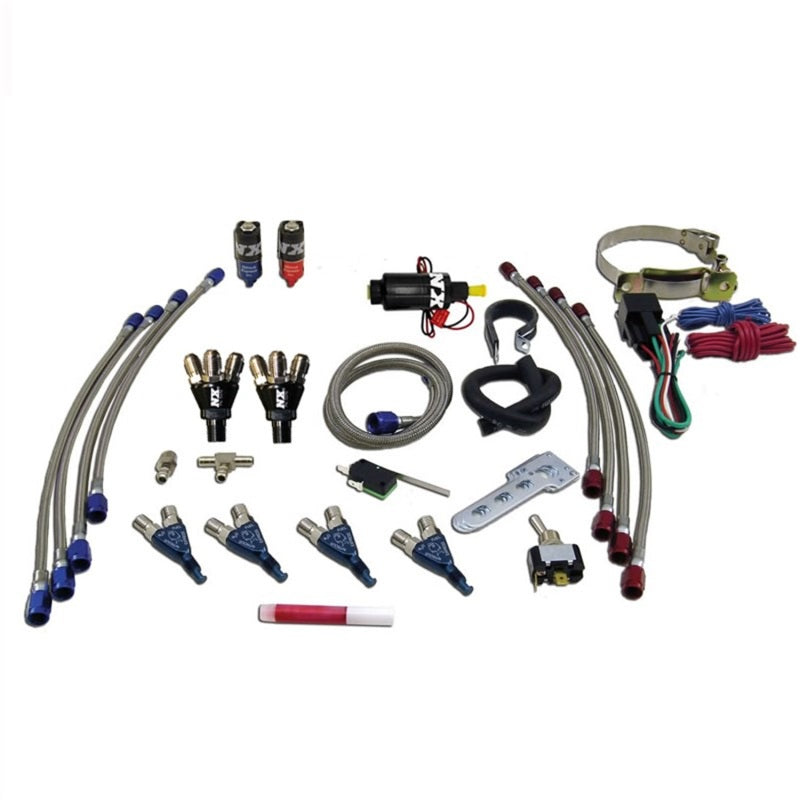 Nitrous Express 4 Cyl Piranha Nitrous Kit w/o Bottle-thumbmail-2