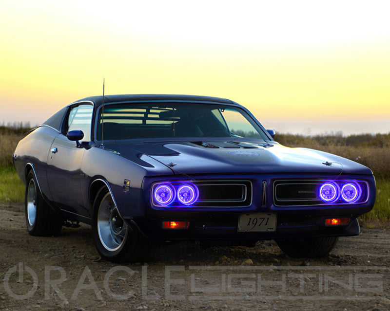 Oracle Pre-Installed Lights 5.75 IN. Sealed Beam - ColorSHIFT Halo-thumbmail-11
