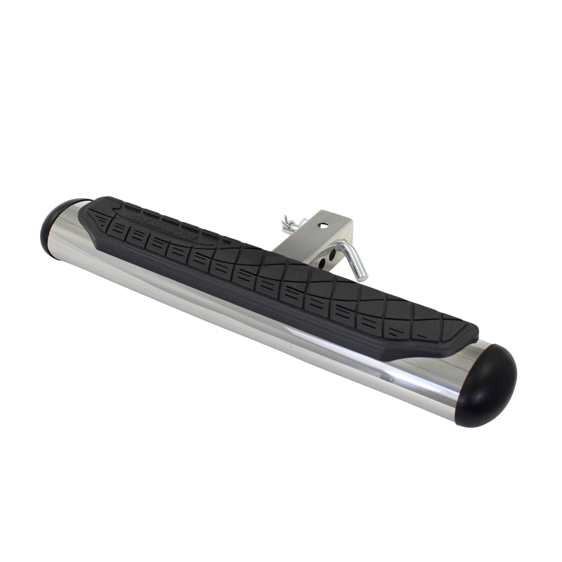 Go Rhino 4in Oval Hitch Step - Stainless-thumbmail-5