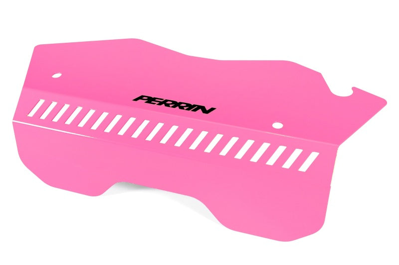 Perrin 2022+ Subaru WRX Pulley Cover - Hyper Pink-thumbmail-4