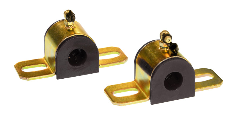 Prothane Universal 90 Deg Greasable Sway Bar Bushings - 3/4in - Type B Bracket - Black-thumbmail-1