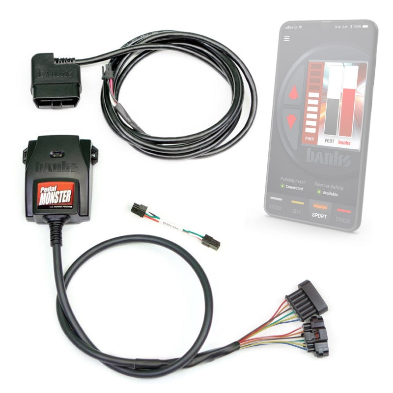 Banks Power Pedal Monster Kit (Stand-Alone) - Molex MX64 - 6 Way - Use w/Phone-thumbmail-1
