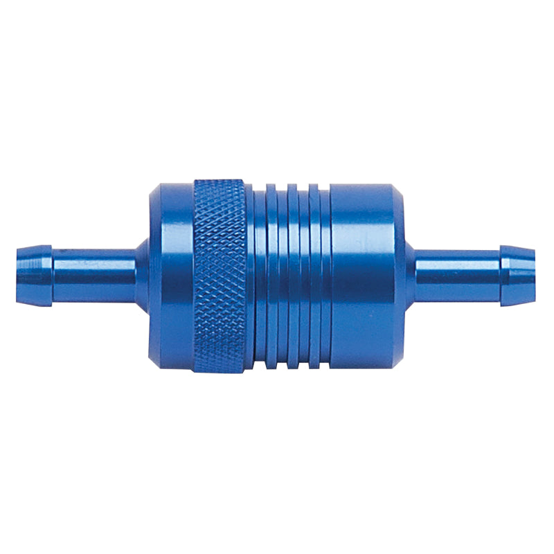 Russell Performance Blue Street Fuel Filter (3in Length 1-1/8in diameter 5/16in inlet/outlet)-thumbmail-2