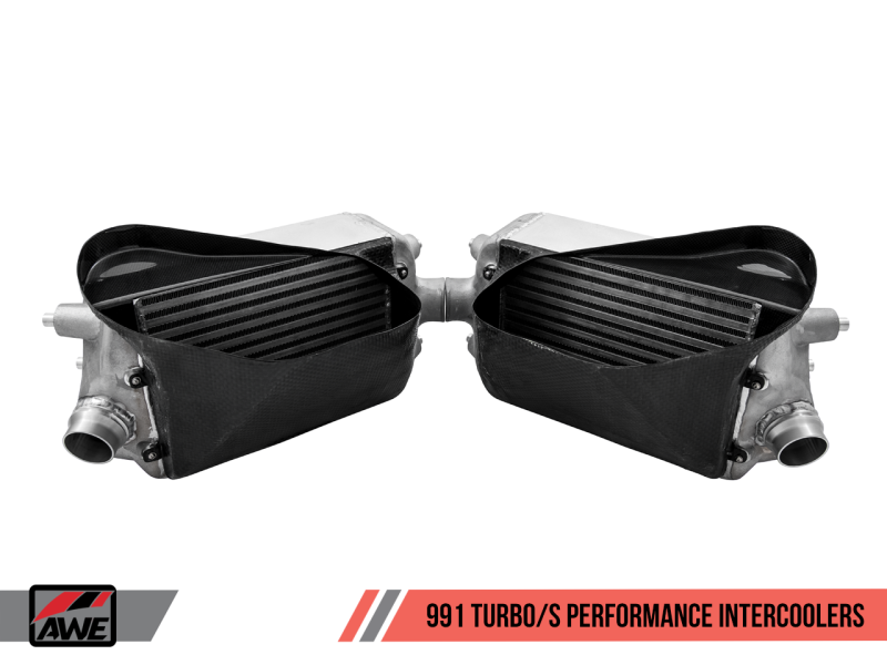 AWE Tuning Porsche 991 (991.2) Turbo/Turbo S Performance Intercooler Kit-thumbmail-11