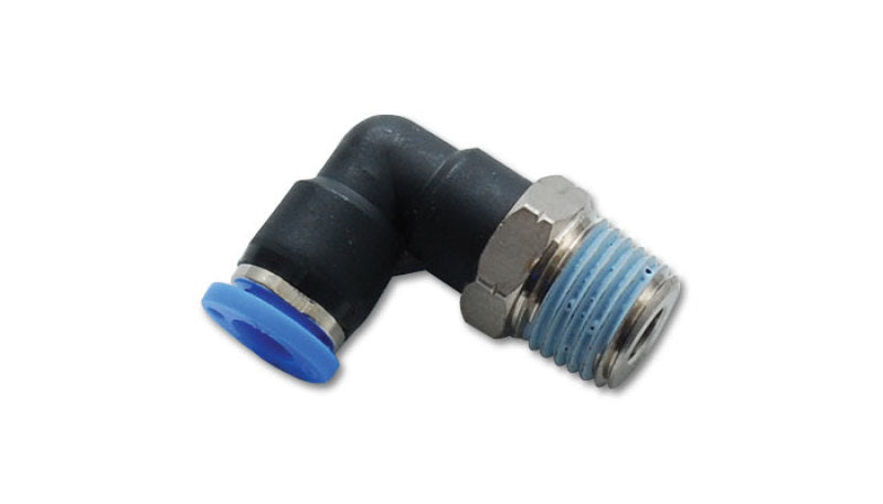 Vibrant Male Elbow Pneumatic Vacuum Fitting (1/4in NPT Thread) - for use with 3/8in(9.5mm) OD tubing-thumbmail-2