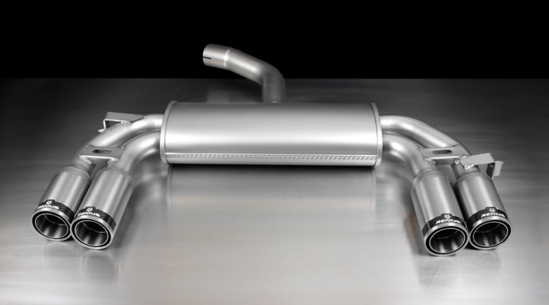 Remus 2011 Volkswagen Golf VI 1.2L Cat Back Exhaust w/84mm Straight w/Carbon Insert Tail Pipe Set-thumbmail-1