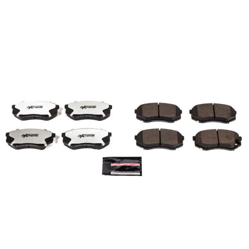 Power Stop 00-04 Mitsubishi Fuso FE Front Z36 Truck & Tow Brake Pads w/Hardware-thumbmail-1