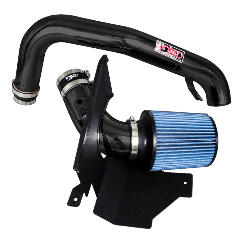 Injen 13-14 Ford Focus ST 2.0L (t) 4cyl Black Short Ram Intake w/MR Tech & Heat Shield-thumbmail-1