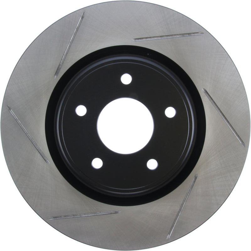 StopTech 13-15 Nissan Pathfinder Slotted Front Right Rotor-thumbmail-2