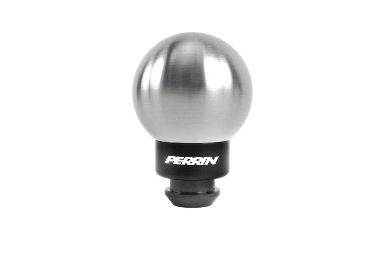 Perrin WRX 5-Speed Brushed Ball 2.0in Stainless Steel Shift Knob-thumbmail-3