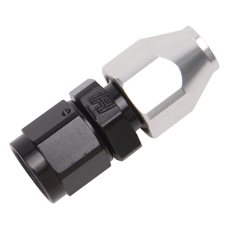 Russell Performance Black/Silver -8 AN Female Swivel to 1/2in Aluminum Tube-thumbmail-2