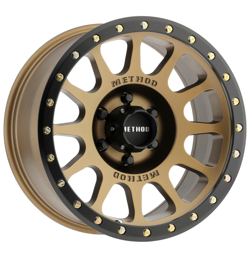 Method MR305 NV 18x9 +18mm Offset 6x135 94mm CB Method Bronze/Black Street Loc Wheel-thumbmail-1