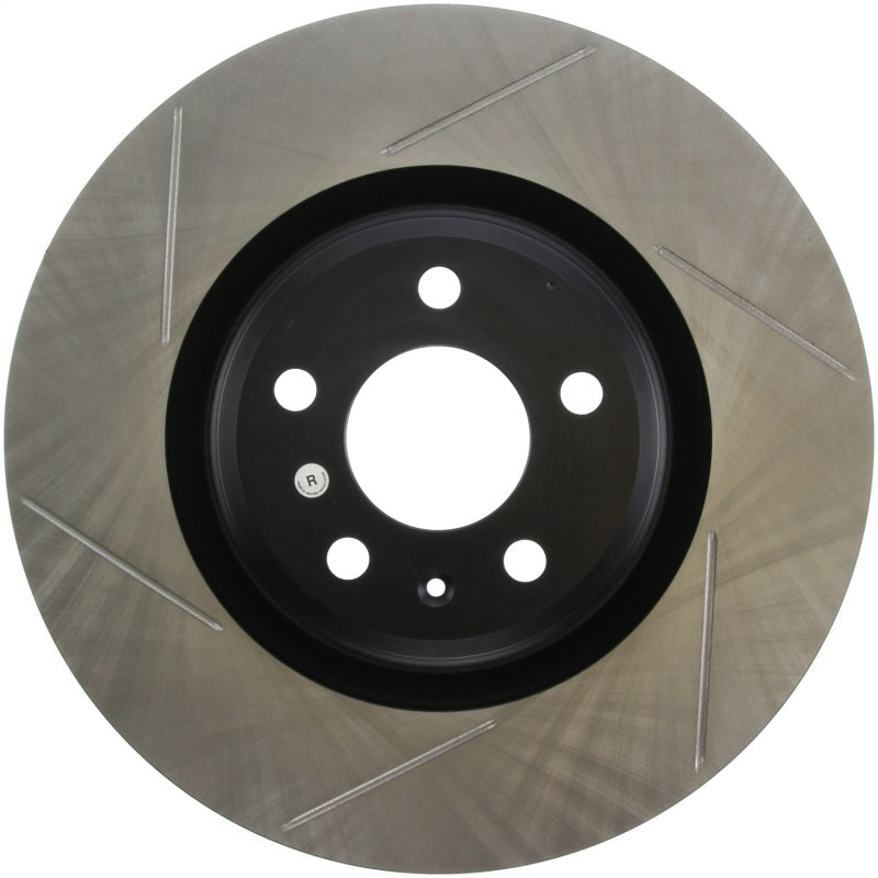 StopTech Power Slot 12 Audi A6 Quattro/11-12 A7 Quattro / 07/11-13 S4 Front Right Slotted Rotor-thumbmail-6