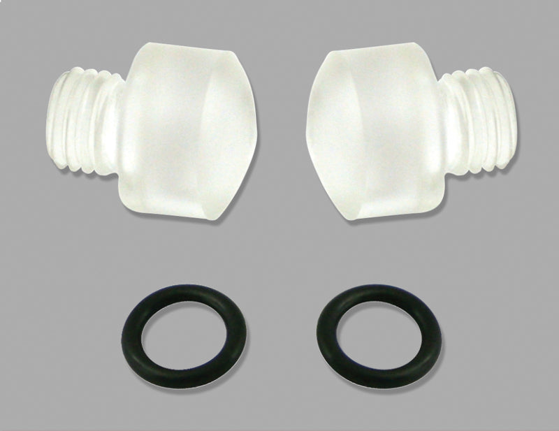 Moroso Clear-View Sight Plug w/O-Ring - 2 Pack-thumbmail-1