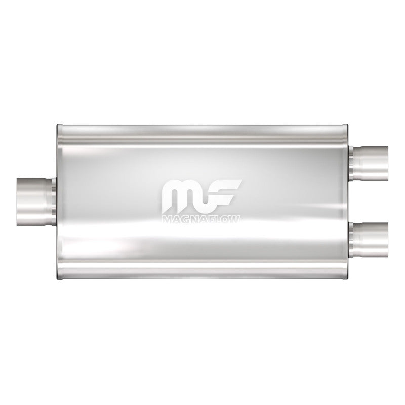 MagnaFlow Muffler Mag SS 22X5X11 2.25 D/2.5 C-thumbmail-2