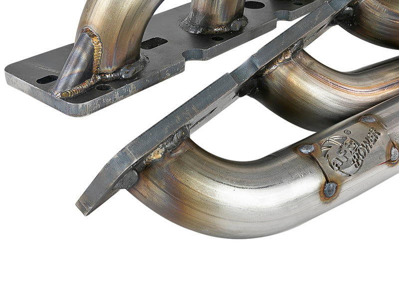 aFe Power Twisted Steel 304SS Shorty Header 09-18 Dodge Challenger / Charger V8-5.7L-thumbmail-4
