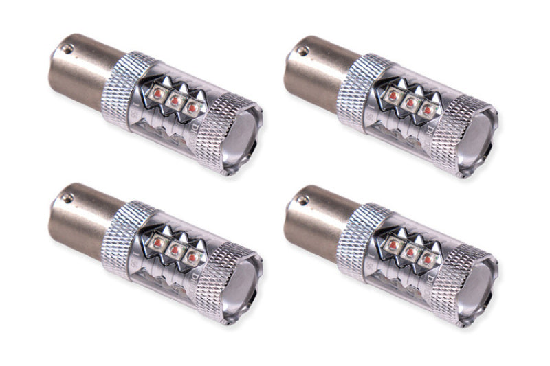 Diode Dynamics 1156 XP80 LED Bulb - Red Four-thumbmail-1
