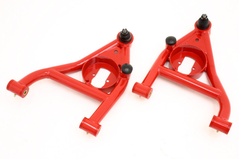 BMR 67-69 1st Gen F-Body Lower A-Arms Non-Adj. Rear Bump Stops (Polyurethane) - Red-thumbmail-1