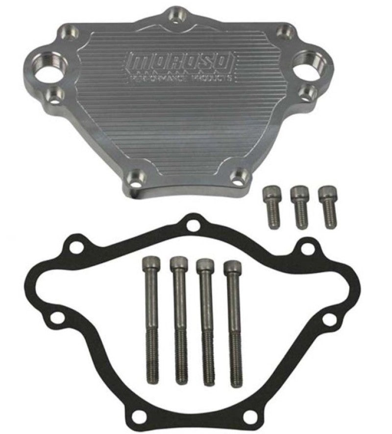 Moroso Chrysler 273-360 Remote Water Pump Adapter Kit (Requires Two -12An Male Fittings)-thumbmail-1