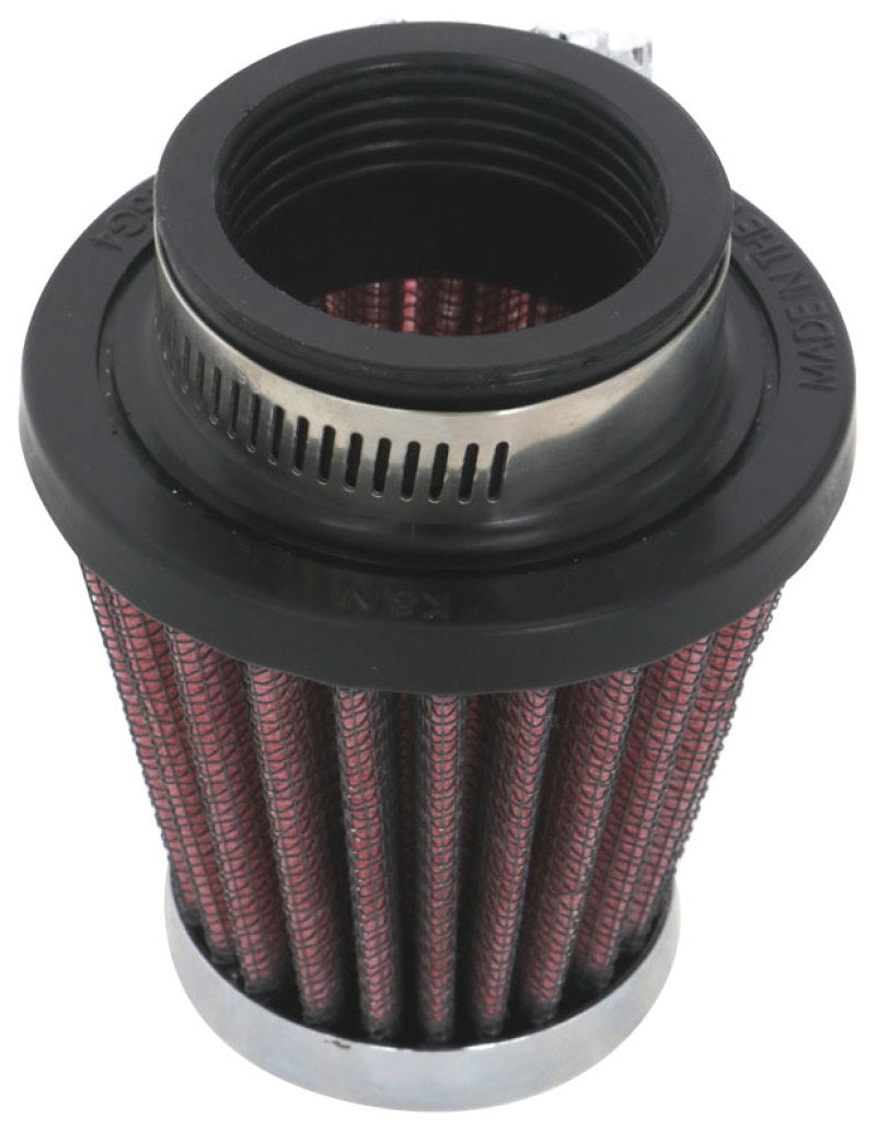 K&N Universal Round Tapered Chrome Filter 1.563in Flange ID x 3in Base OD x 2in Top OD x 3in H-thumbmail-5