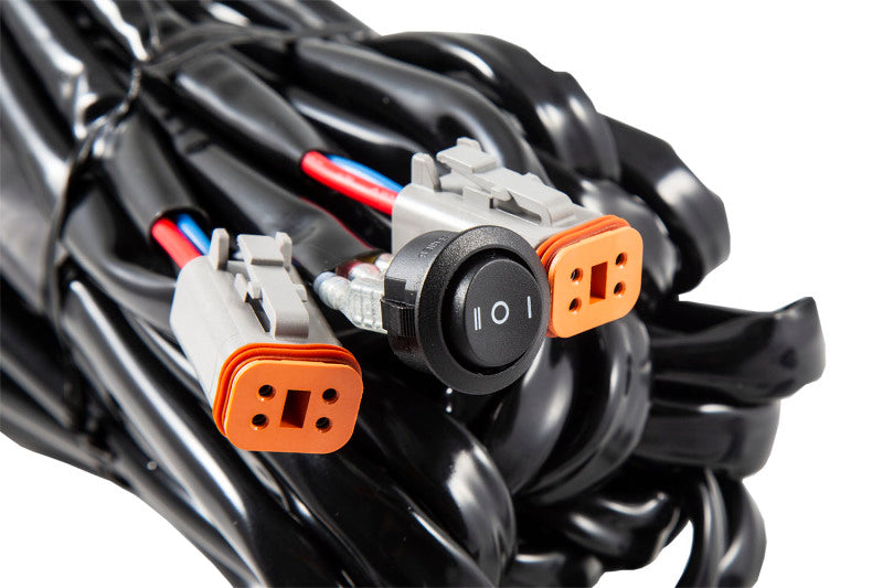 Diode Dynamics Heavy Duty Dual Output 3-way 4-pin Wiring Harness-thumbmail-3