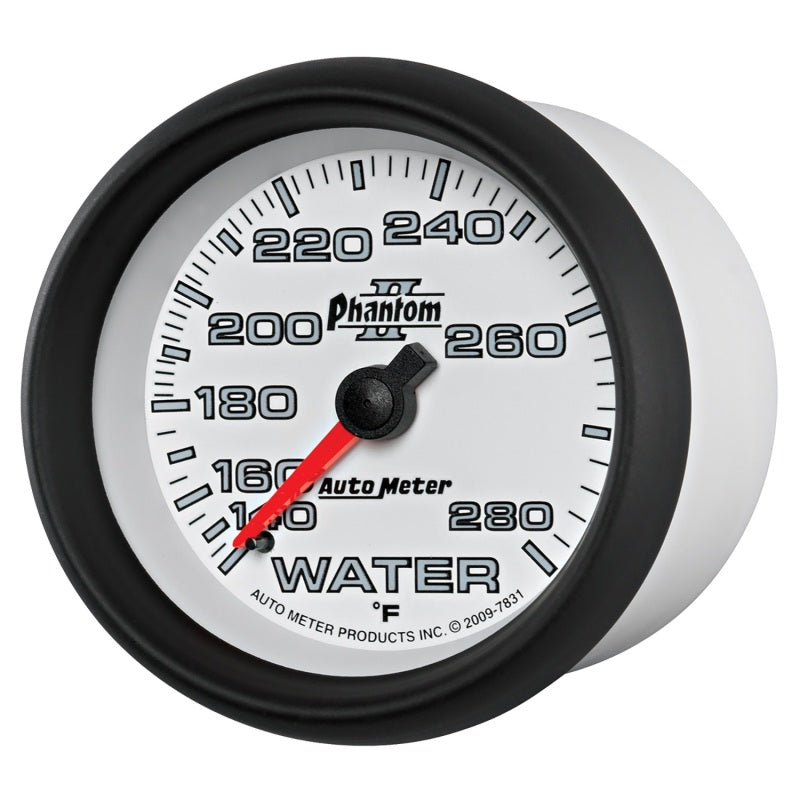 Autometer Phantom II 2-5/8in 140-280 Degree F Mechanical Water Gauge-thumbmail-4