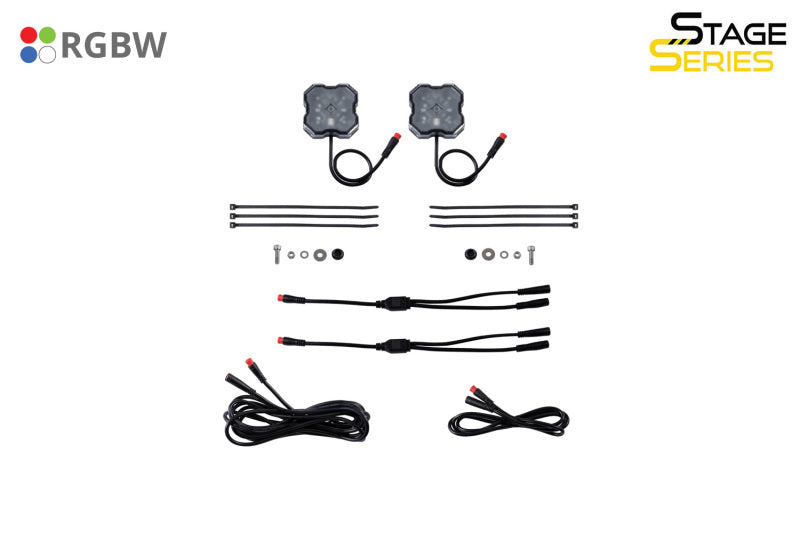 Diode Dynamics Stage Series RGBW LED Rock Light (Add-on 2-pack)-thumbmail-5