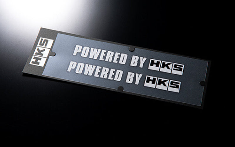 HKS HKS STICKER POWERED BY HKS W200 WHITE-thumbmail-1