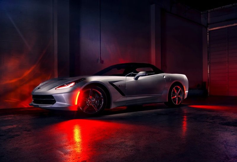 Oracle Chevrolet Corvette C7 Concept Sidemarker Set - Tinted - No Paint-thumbmail-1