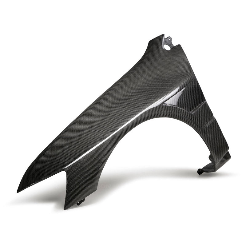Seibon 03-07 Mitsubishi Evo 8 & IX 10mm Wider Carbon Fiber Fenders-thumbmail-9
