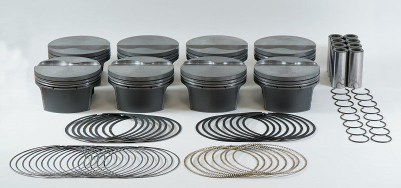 Mahle MS Chevrolet LS 5.3L Piston Set 327cid 3.790in Bore 3.622 Stroke -4.2cc 9.7 CR Set of 8-thumbmail-1