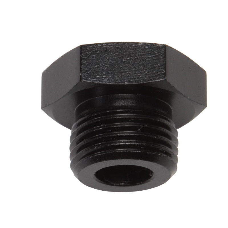 Russell Performance -6 AN Straight Thread Plug (Black)-thumbmail-4