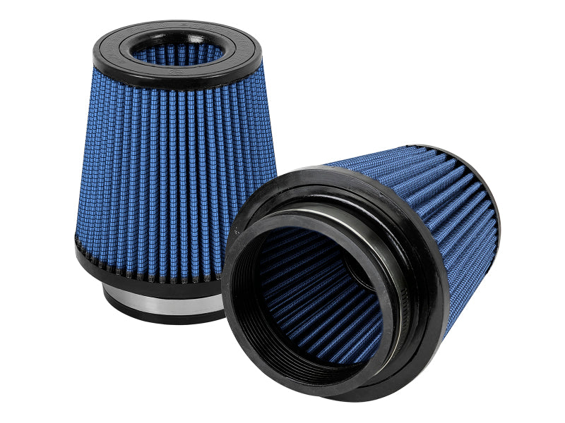 aFe MagnumFLOW Air Filters UCO P5R A/F P5R 4F x 6B x 4-1/2T (Inv) x 6H (Pair)-thumbmail-1