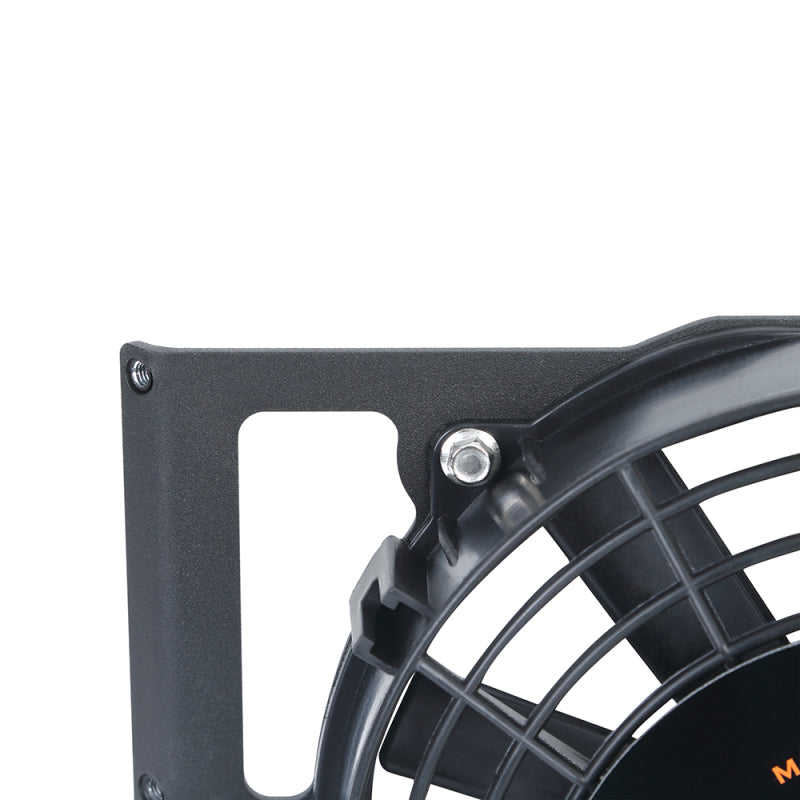 Mishimoto Universal 17in. Heavy-Duty Oil Cooler Fan Shroud - Micro Wrinkle Black-thumbmail-3