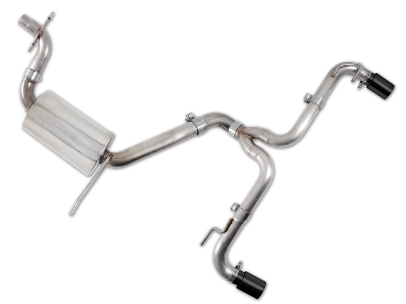 AWE Tuning Mk6 GTI Performance Catback - Diamond Black Round Tips-thumbmail-2