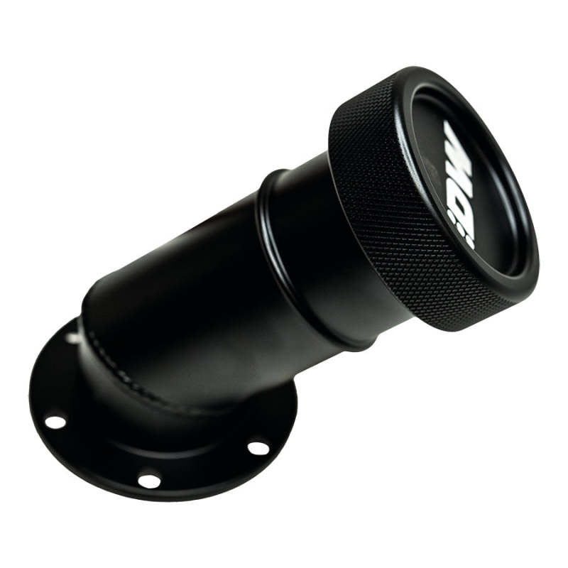 DeatschWerks Angled Filler Neck w/Cap - Matte Black-thumbmail-2