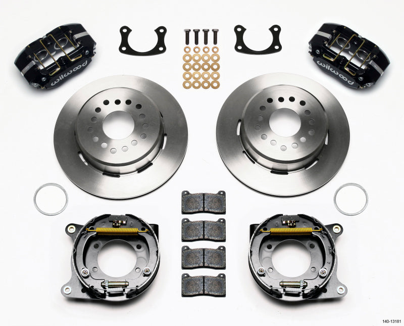 Wilwood Dynapro Lug Mount P/S Park Brake Kit New Big Ford 2.50in Offset-thumbmail-1