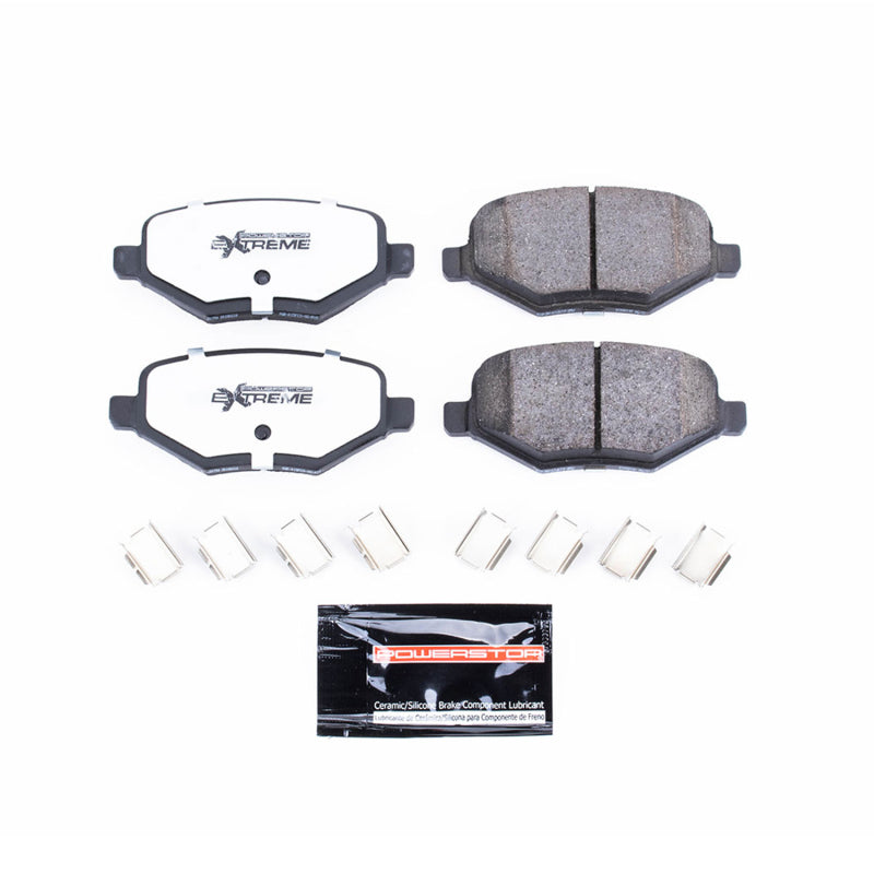 Power Stop 14-15 Ford Edge Rear Z36 Truck & Tow Brake Pads w/Hardware-thumbmail-2