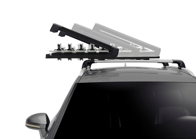 Thule SnowPack Extender Slide-out Ski/Snowboard Rack (Up to 6 Pair Skis/4 Snowboards) - Black-thumbmail-19