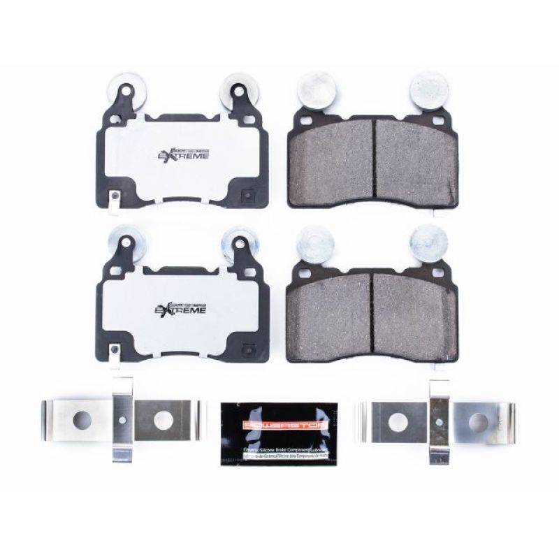 Power Stop 16-18 Cadillac CT6 Front Z26 Extreme Street Brake Pads w/Hardware-thumbmail-1