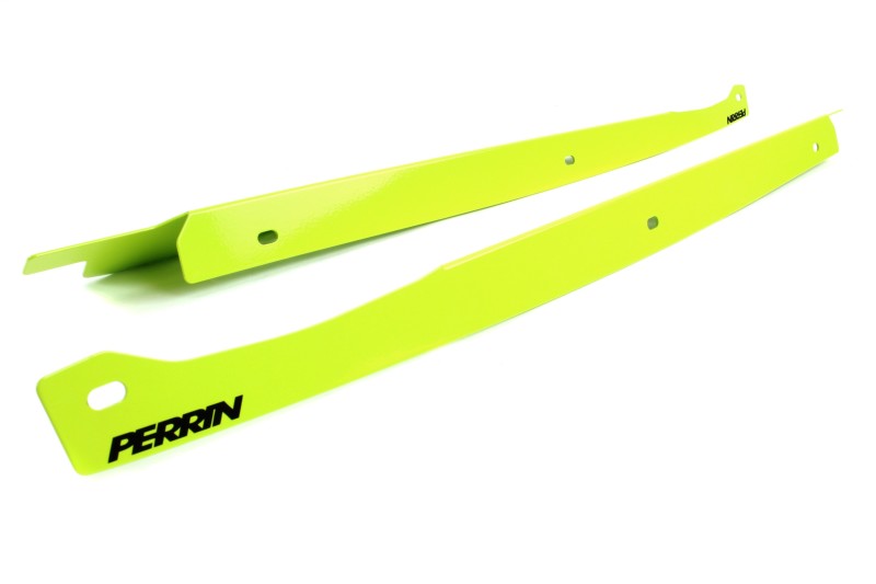 Perrin 11-14 Subaru WRX/STI Fender Shroud Set - Neon Yellow-thumbmail-2