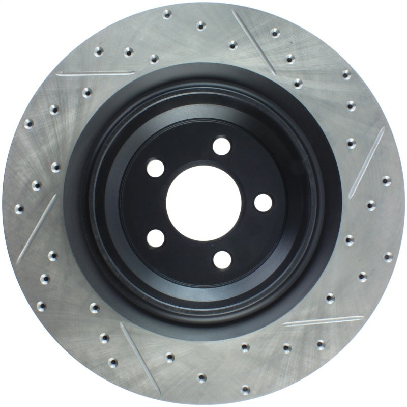 StopTech SportStop 06-09 Chrysler SRT-8 Rear Right Drilled & Slotted Rotor-thumbmail-5