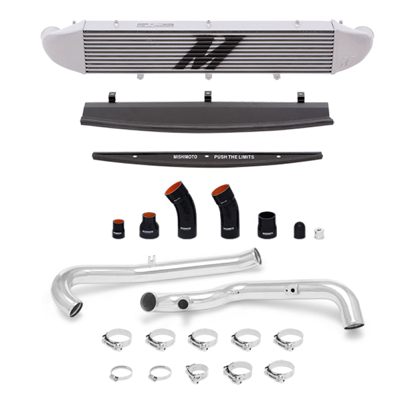 Mishimoto 2014-2016 Ford Fiesta ST 1.6L Front Mount Intercooler (Silver) Kit w/ Pipes (Silver)-thumbmail-6