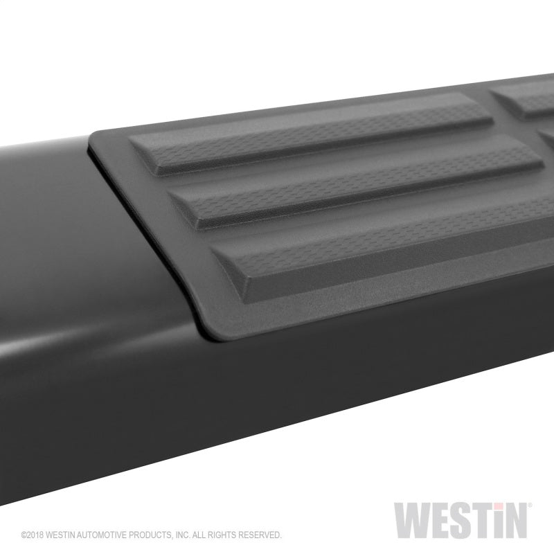 Westin Premier 6 in Oval Side Bar - Mild Steel 75 in - Black-thumbmail-17