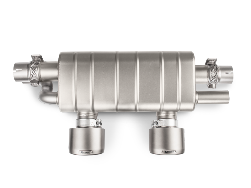 Akrapovic 16-17 Porsche 911 Carrera S/4/4S/GTS (991.2) Slip-On Line (Titanium) w/ Titanium Tips-thumbmail-5