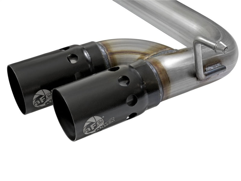 aFe Rebel Series DPF-Back 3in Side Exit SS Exhaust w/ IC Black Tip 2016 GM Colorado/Canyon 2.8L (td)-thumbmail-6