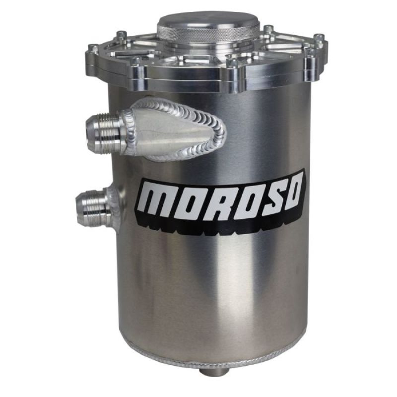 Moroso 13in Tall 7in Dia 5qt Dry Sump Tank-thumbmail-1
