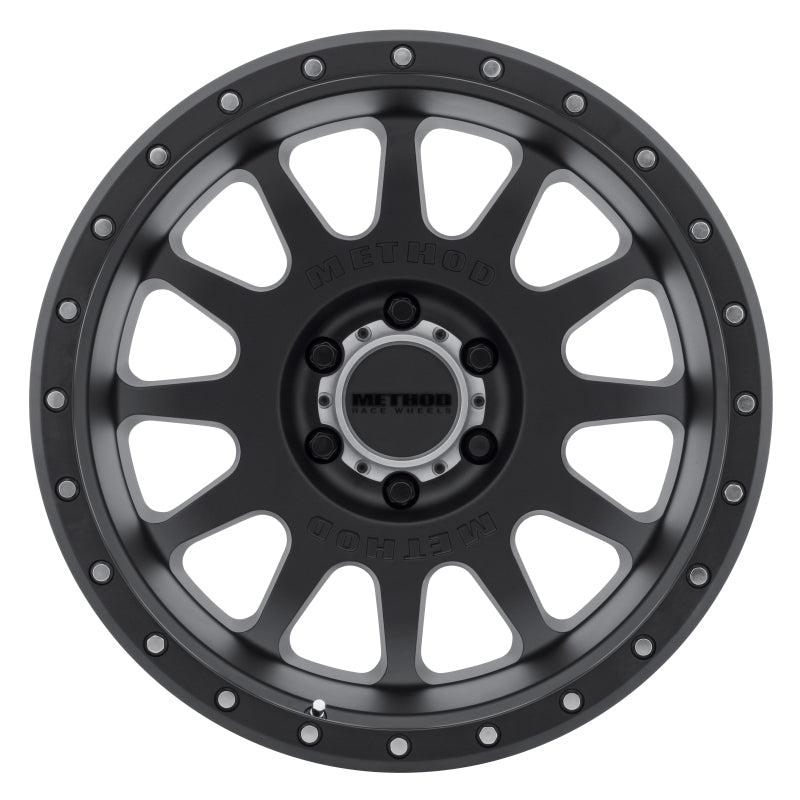 Method MR605 NV 20x9 -12mm Offset 6x5.5 106.25mm CB Matte Black Wheel-thumbmail-2