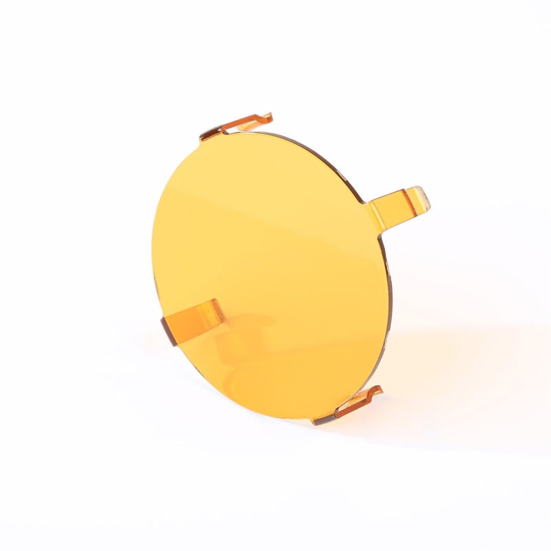 Rugged Ridge 3.5in LED Light Cover Round Amber-thumbmail-2