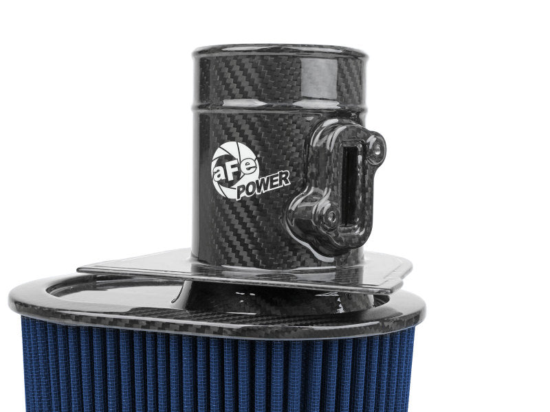 aFe 15-21 Lamborghini Huracan V10-5.2L Track Series Intake System w/ Pro 5R Filter-thumbmail-3